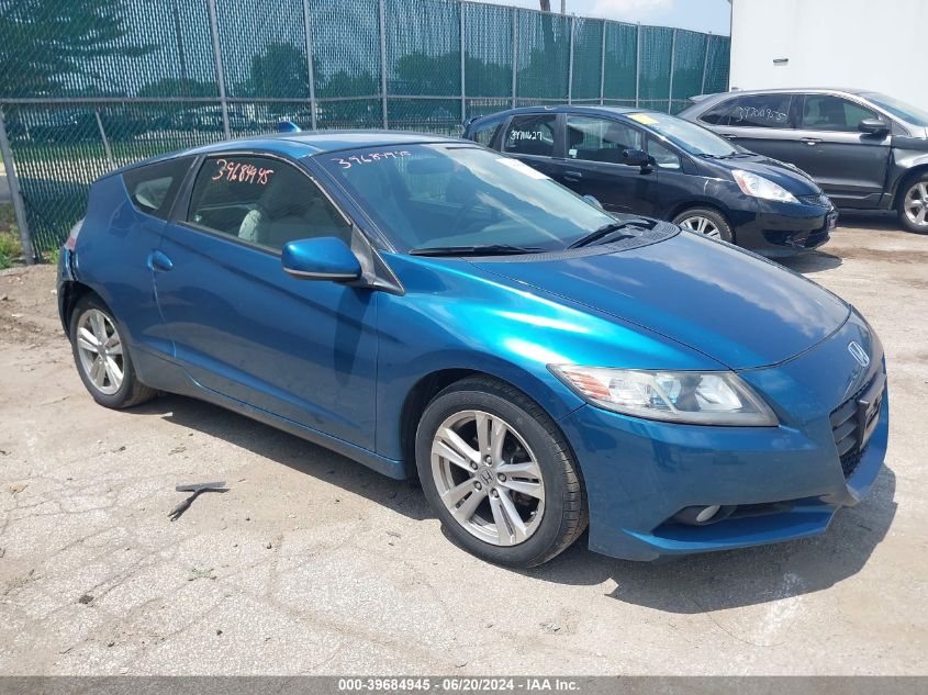 2012 Honda Cr-Z Ex VIN: JHMZF1D66CS002627 Lot: 39684945