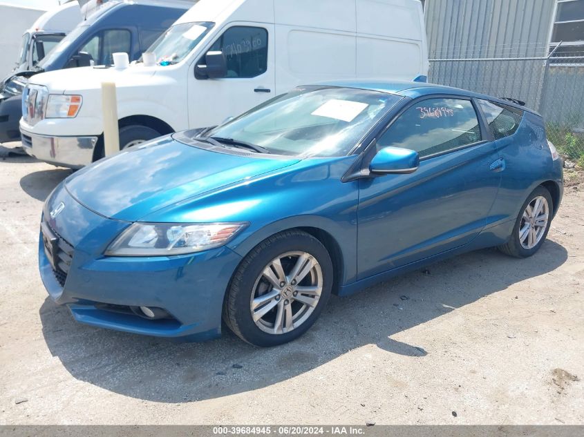 JHMZF1D66CS002627 2012 Honda Cr-Z Ex