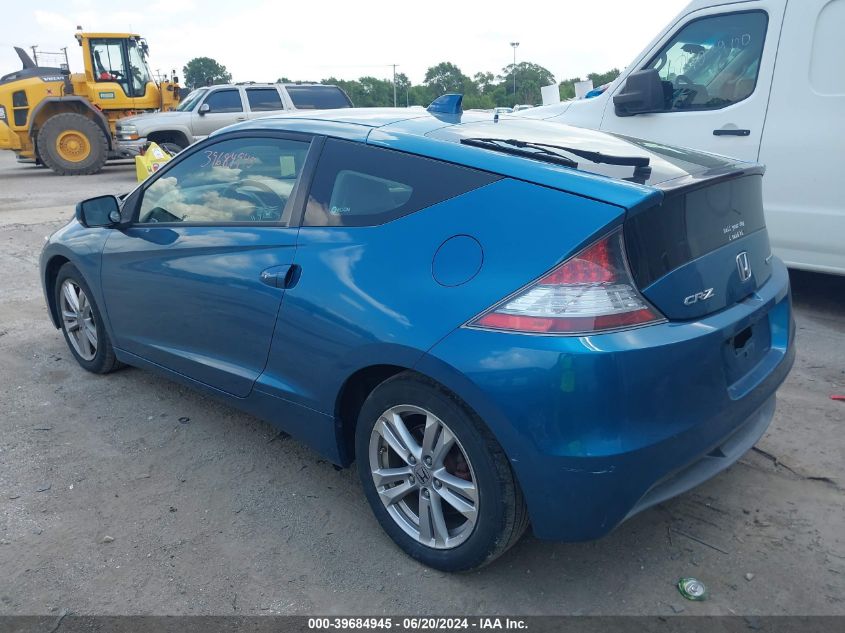 JHMZF1D66CS002627 2012 Honda Cr-Z Ex