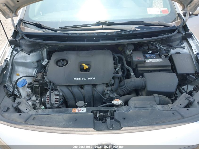 2017 Kia Forte Lx VIN: 3KPFK4A7XHE107079 Lot: 39684952