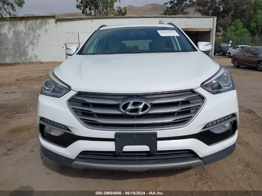 2018 Hyundai Santa Fe Sport 2.4L VIN: 5XYZU3LB3JG519307 Lot: 39684956