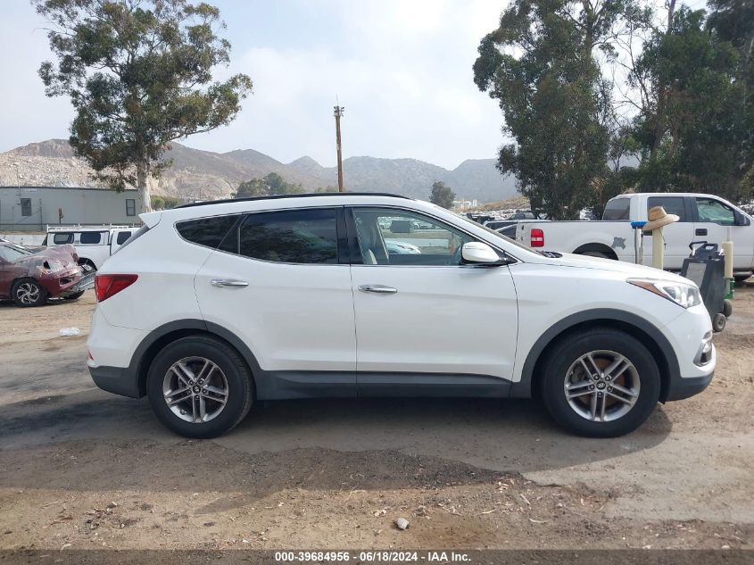 2018 Hyundai Santa Fe Sport 2.4L VIN: 5XYZU3LB3JG519307 Lot: 39684956