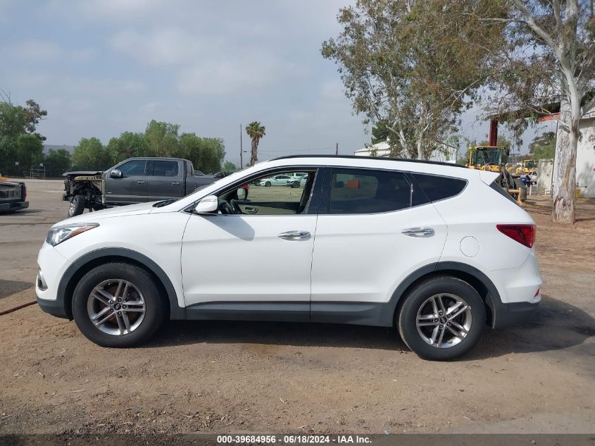 2018 Hyundai Santa Fe Sport 2.4L VIN: 5XYZU3LB3JG519307 Lot: 39684956