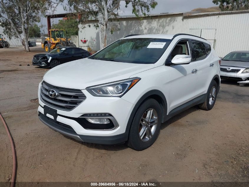 2018 Hyundai Santa Fe Sport 2.4L VIN: 5XYZU3LB3JG519307 Lot: 39684956