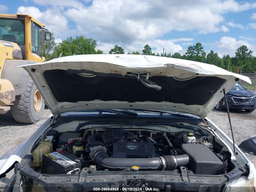 2010 Nissan Xterra Off Road/S/Se VIN: 5N1AN0NU5AC501107 Lot: 39684969