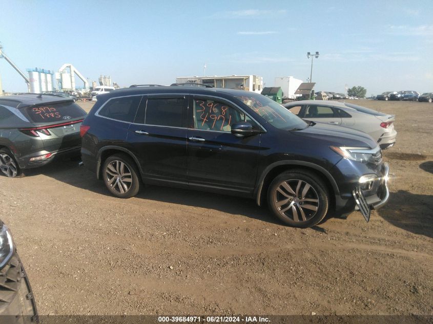 2016 Honda Pilot Touring VIN: 5FNYF6H91GB118822 Lot: 39684971