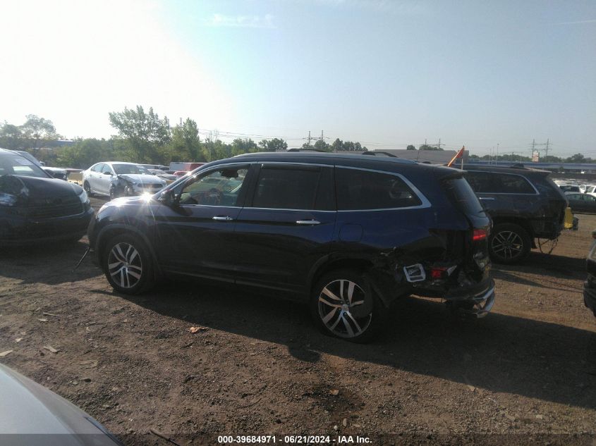 2016 Honda Pilot Touring VIN: 5FNYF6H91GB118822 Lot: 39684971