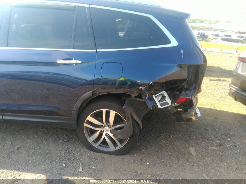 2016 Honda Pilot Touring VIN: 5FNYF6H91GB118822 Lot: 39684971