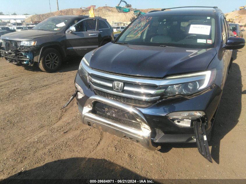2016 Honda Pilot Touring VIN: 5FNYF6H91GB118822 Lot: 39684971