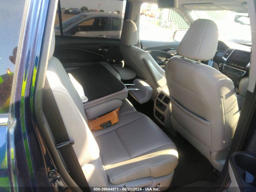 2016 Honda Pilot Touring VIN: 5FNYF6H91GB118822 Lot: 39684971