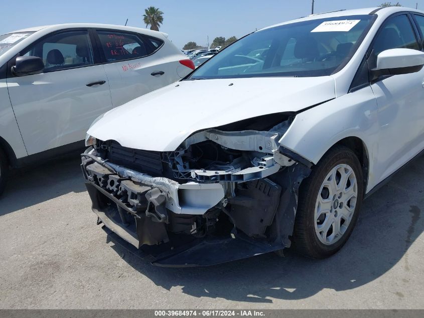 2012 Ford Focus Se VIN: 1FAHP3F23CL424497 Lot: 39684974