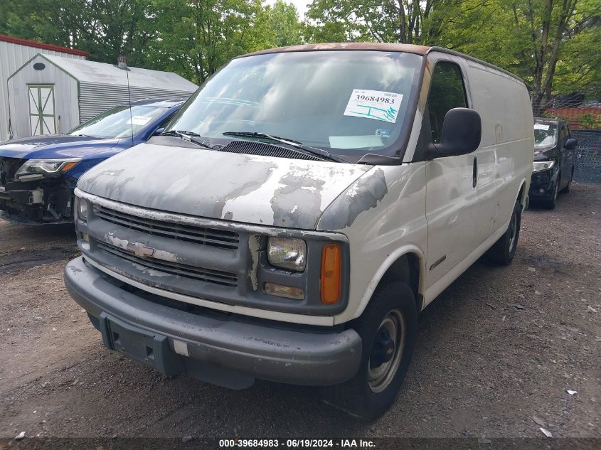 1998 Chevrolet Chevy Van G3500 VIN: 1GCHG35R2W1044348 Lot: 39684983