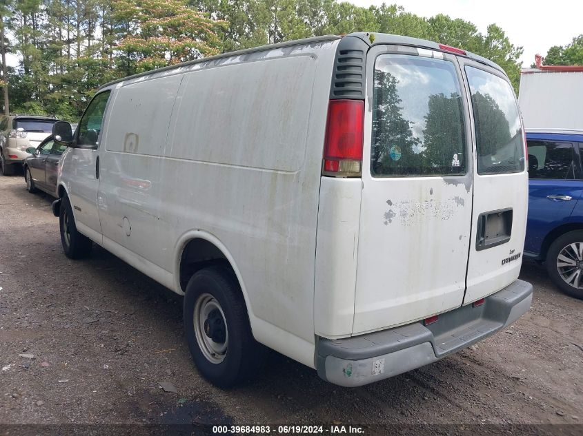 1998 Chevrolet Chevy Van G3500 VIN: 1GCHG35R2W1044348 Lot: 39684983