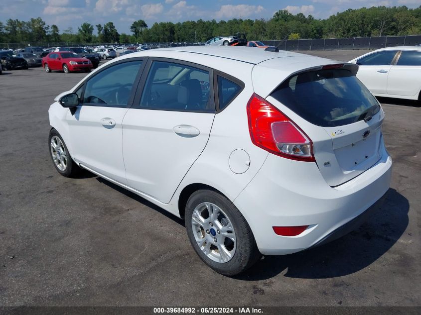 2016 Ford Fiesta Se VIN: 3FADP4EJXGM187976 Lot: 39684992