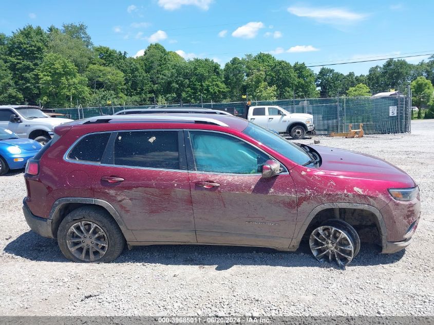 2019 Jeep Cherokee Latitude Plus VIN: 1C4PJMLN3KD161593 Lot: 39685011