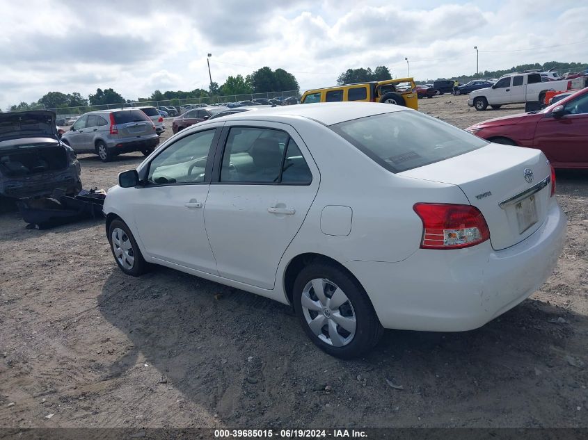 2011 Toyota Yaris VIN: JTDBT4K33B4081876 Lot: 39685015