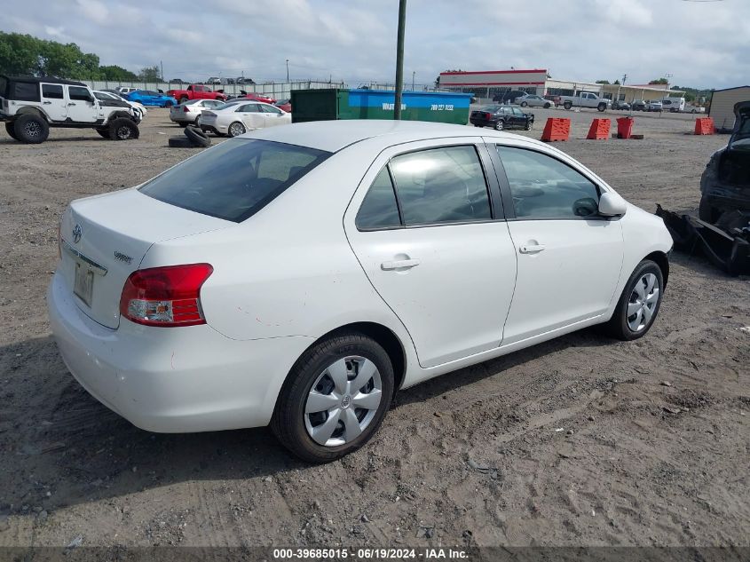 2011 Toyota Yaris VIN: JTDBT4K33B4081876 Lot: 39685015