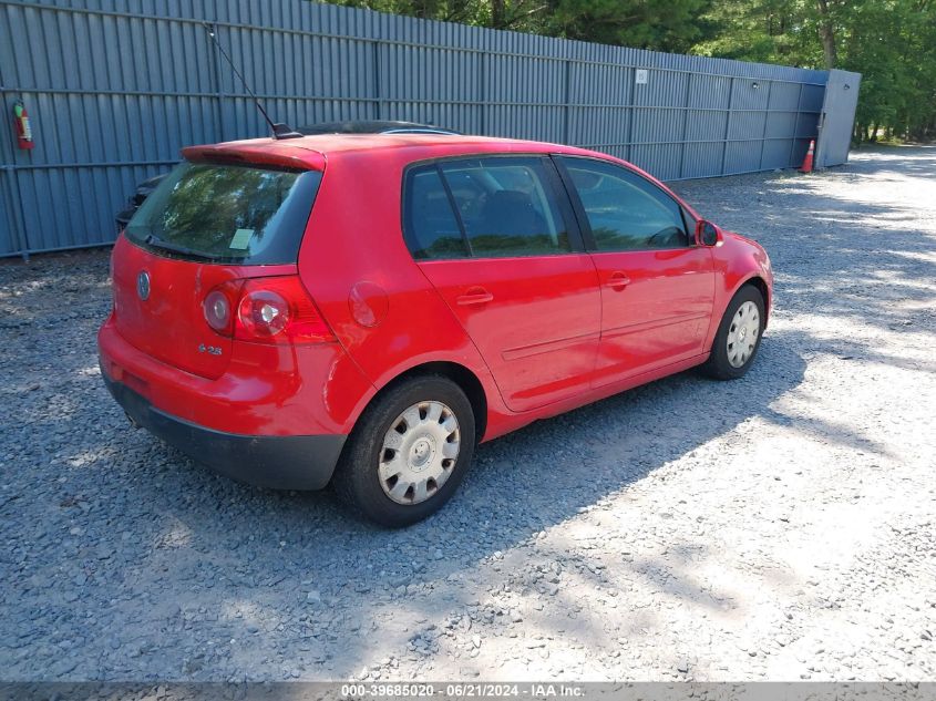 2008 Volkswagen Rabbit S VIN: WVWDA71K08W129453 Lot: 39685020