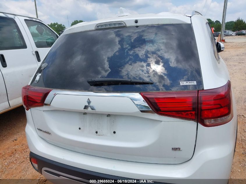 2020 Mitsubishi Outlander Sel 2.4 S-Awc VIN: JA4AZ3A30LZ004404 Lot: 39685024