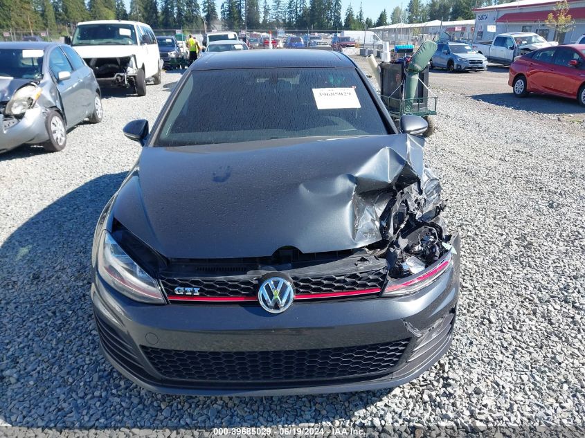 2015 Volkswagen Gti VIN: 3VW4T7AU3FM069982 Lot: 39685029