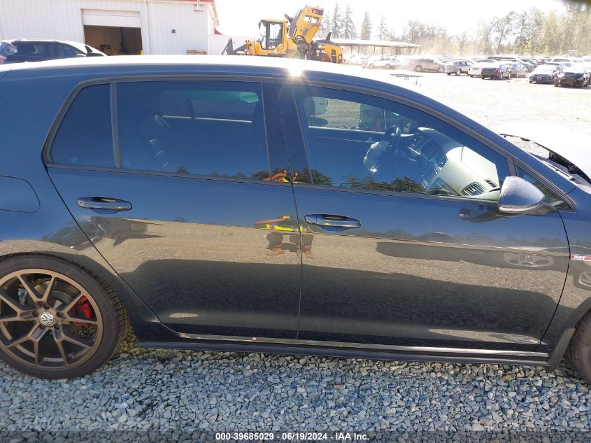 2015 Volkswagen Gti VIN: 3VW4T7AU3FM069982 Lot: 39685029