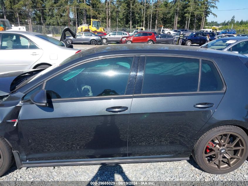 2015 Volkswagen Gti VIN: 3VW4T7AU3FM069982 Lot: 39685029