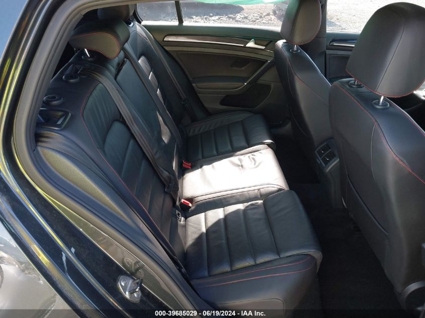 2015 Volkswagen Gti VIN: 3VW4T7AU3FM069982 Lot: 39685029