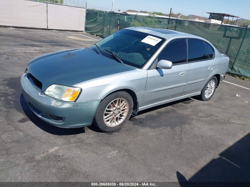 2003 Subaru Legacy L/L Special VIN: 4S3BE635537206379 Lot: 39685038