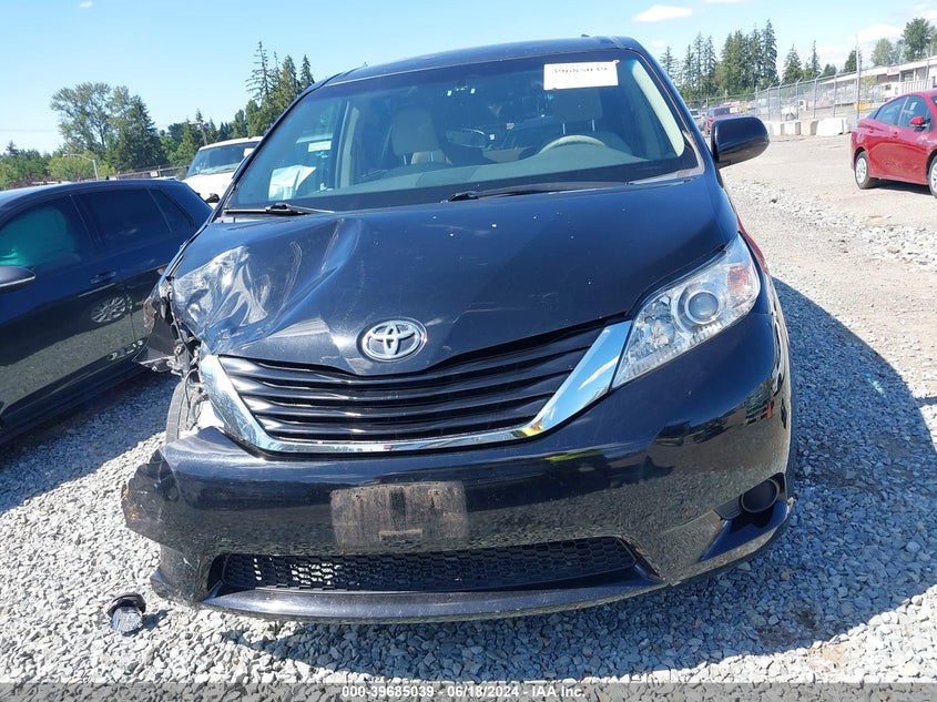 2011 Toyota Sienna Le VIN: 5TDJK3DC2BS026720 Lot: 39685039