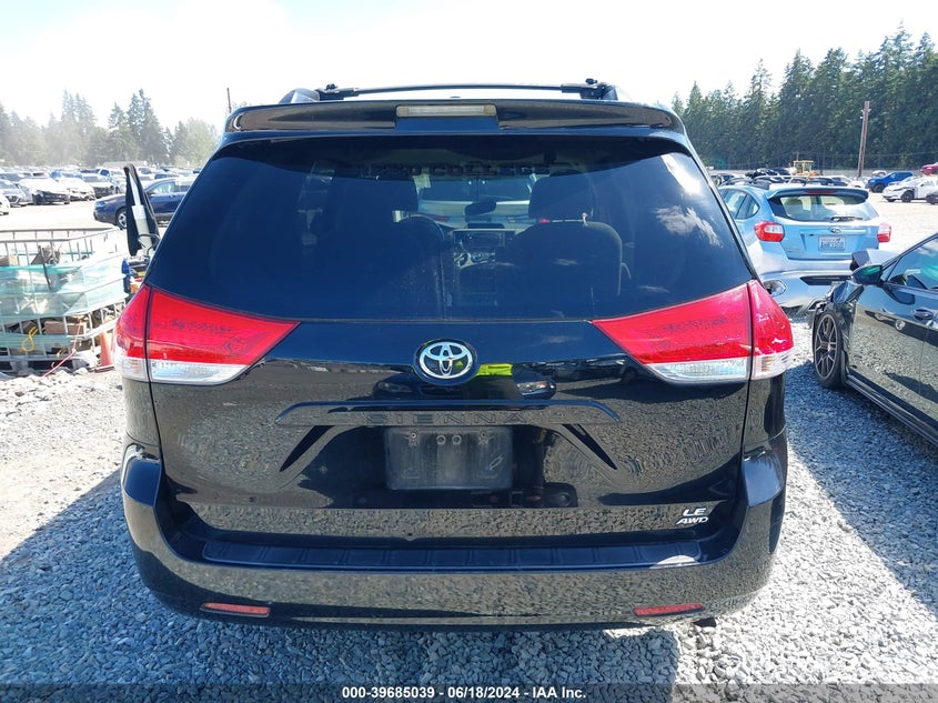 2011 Toyota Sienna Le VIN: 5TDJK3DC2BS026720 Lot: 39685039