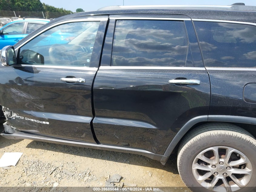 2014 Jeep Grand Cherokee Limited VIN: 1C4RJFBGXEC111906 Lot: 39685044