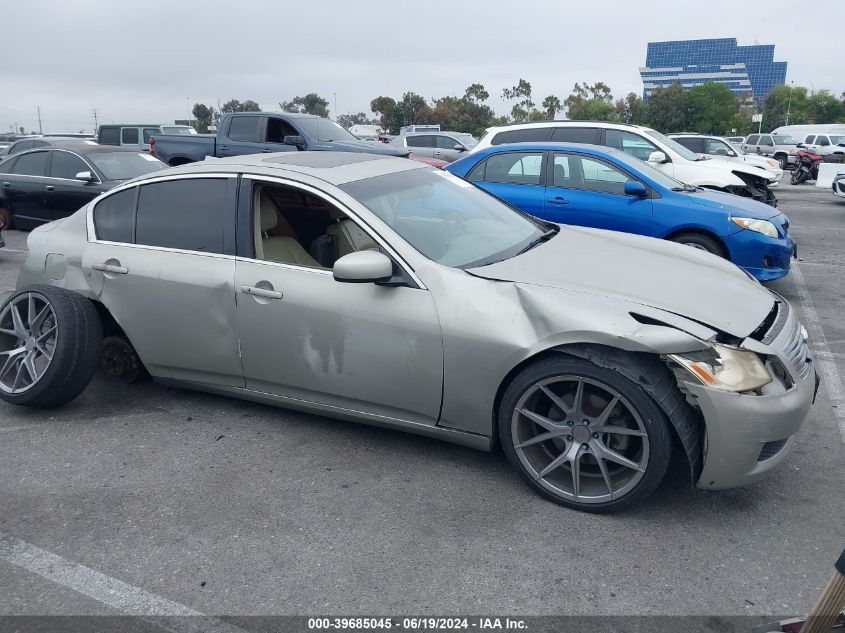2008 Infiniti G35 VIN: JNKBV61E08M208759 Lot: 39685045
