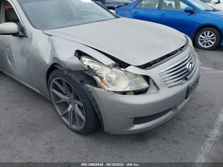 2008 Infiniti G35 VIN: JNKBV61E08M208759 Lot: 39685045