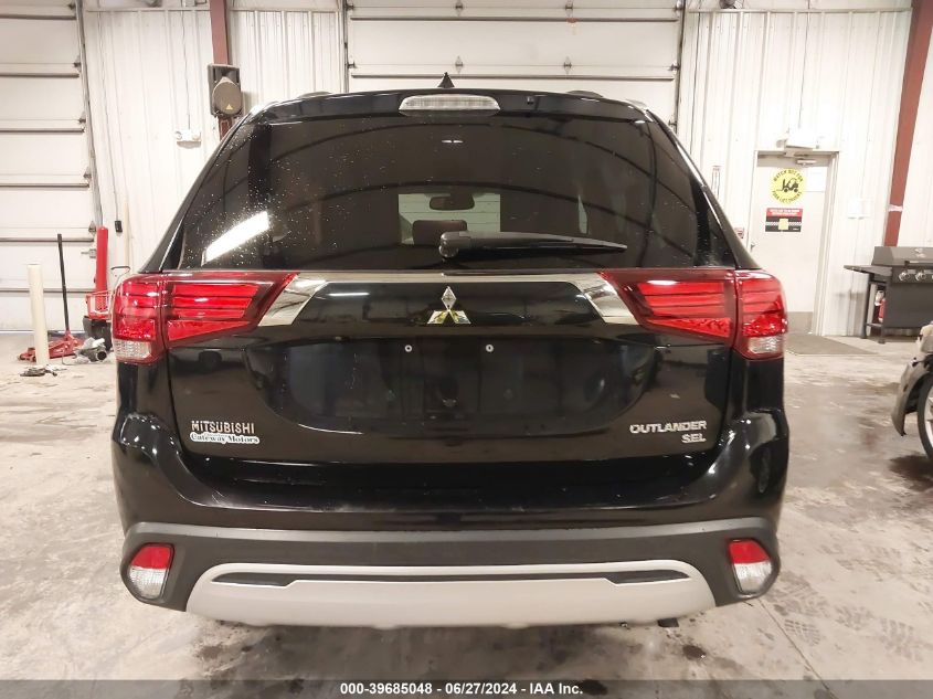 2019 Mitsubishi Outlander Es/Le/Se/Sel VIN: JA4AZ3A37KZ036068 Lot: 39685048