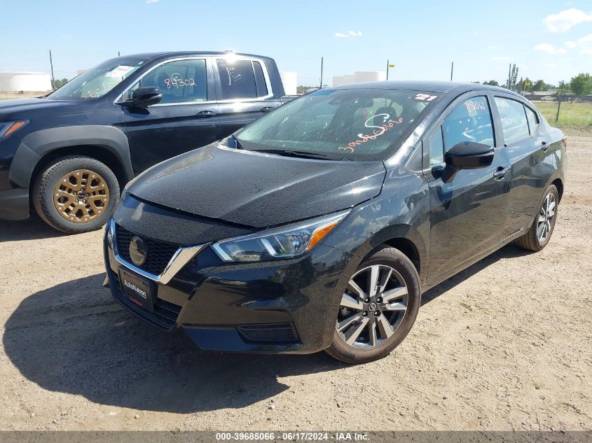 2021 Nissan Versa Sv Xtronic Cvt VIN: 3N1CN8EV0ML813853 Lot: 39685066