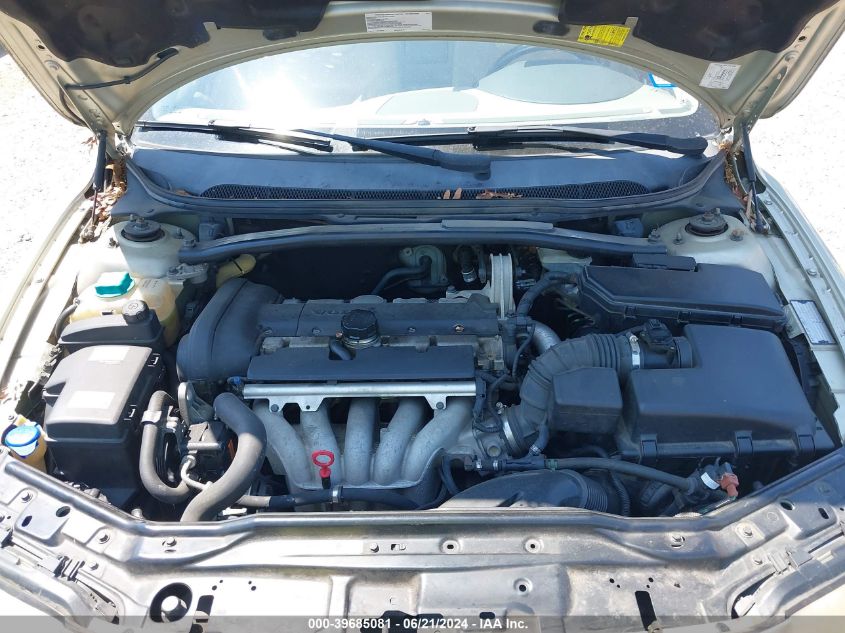 2005 Volvo S60 2.4 VIN: YV1RS612452456836 Lot: 39685081