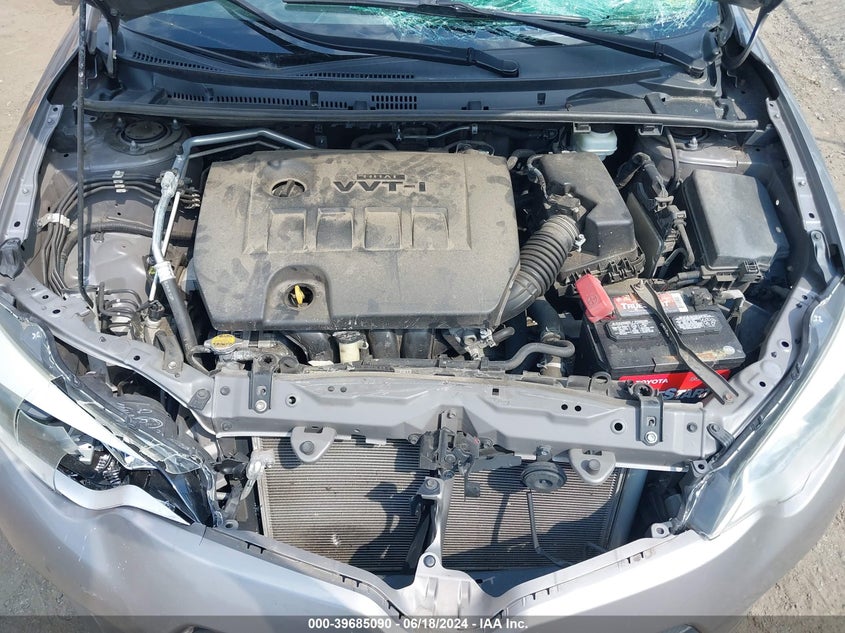 2014 Toyota Corolla Le VIN: 2T1BURHE7EC125091 Lot: 39685090