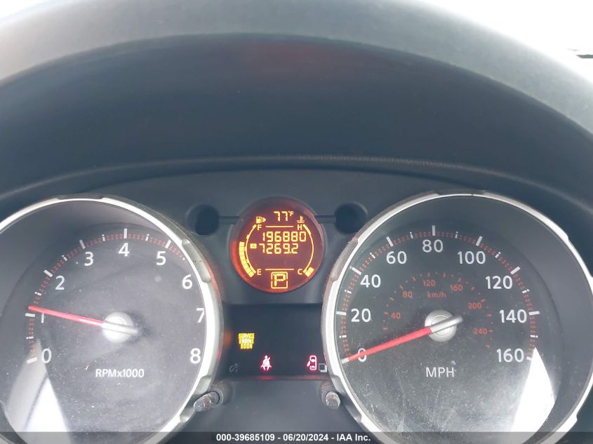 2010 Nissan Rogue S/Sl/Krom VIN: JN8AS5MV1AW110656 Lot: 39685109