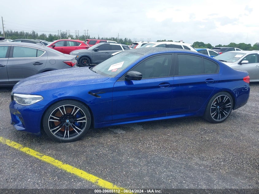2019 BMW M5 COMPETITION - WBSJF0C54KB285179