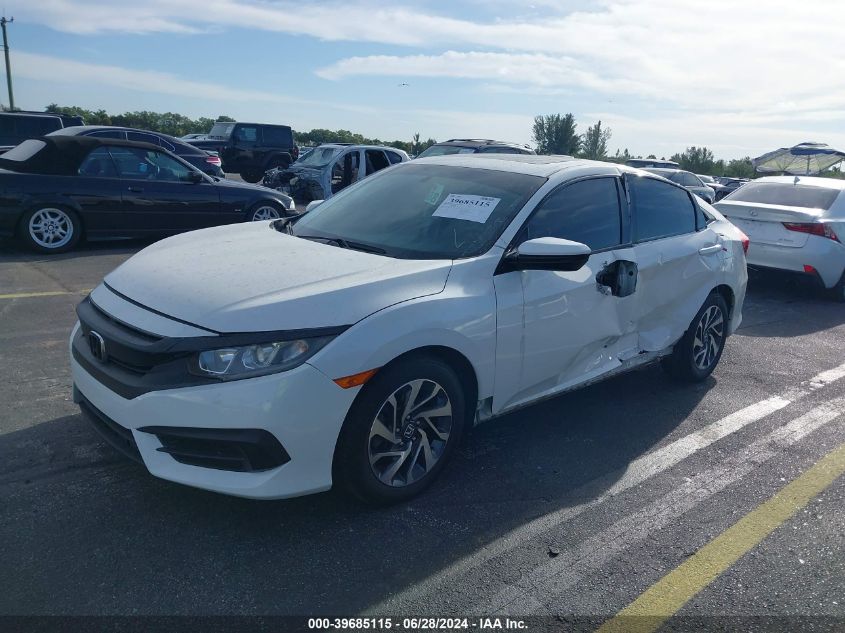 2018 Honda Civic Ex VIN: 2HGFC2F79JH570479 Lot: 39685115