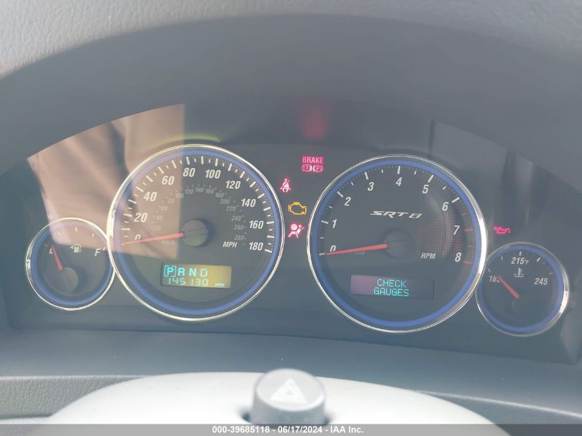 2007 Jeep Grand Cherokee Srt8 VIN: 1J8HR78347C656395 Lot: 39685118