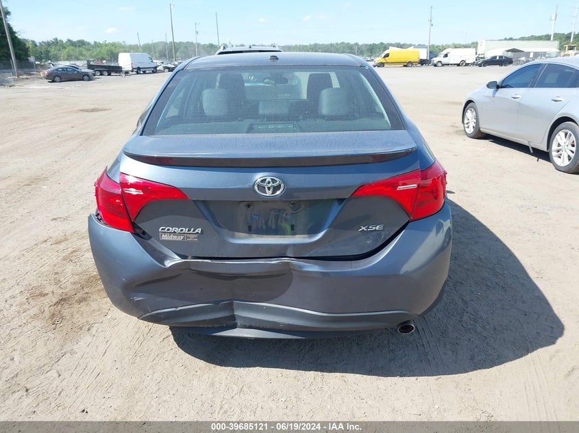 2017 Toyota Corolla Xse VIN: 2T1BURHE2HC943574 Lot: 39685121