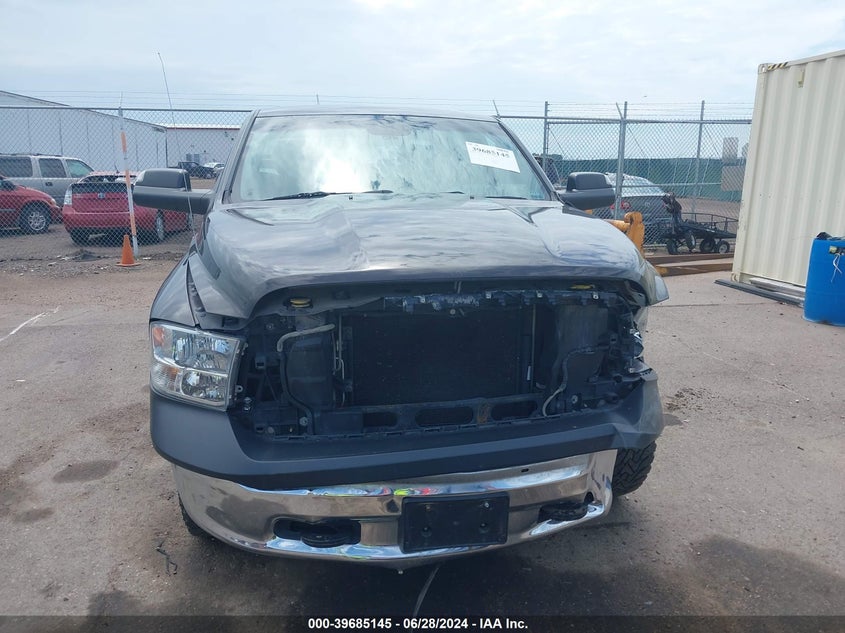 2017 Ram 1500 Ssv 4X4 5'7 Box VIN: 1C6RR7XT1HS682190 Lot: 39685145