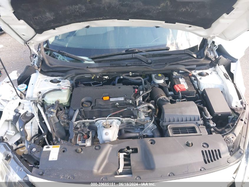 2018 Honda Civic Lx VIN: 19XFC2F50JE023870 Lot: 39685151