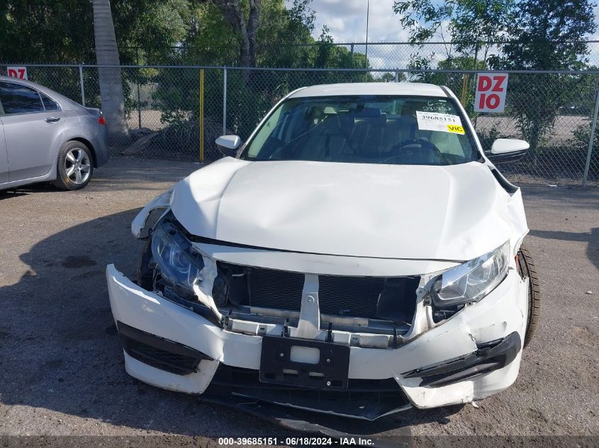 2018 Honda Civic Lx VIN: 19XFC2F50JE023870 Lot: 39685151