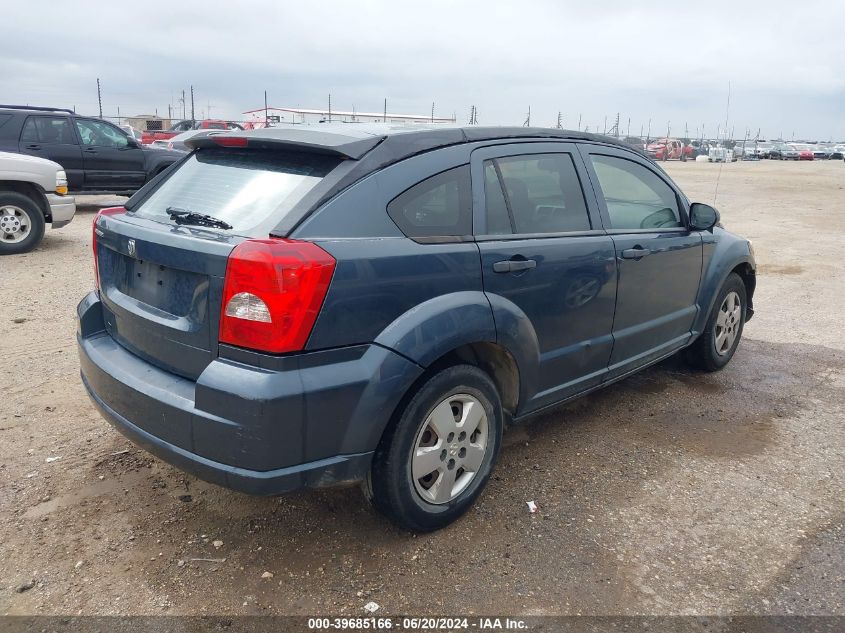 2007 Dodge Caliber VIN: 1B3HB28B07D297113 Lot: 39685166