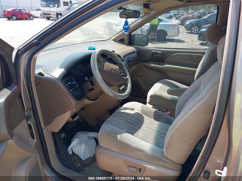 1998 Toyota Sienna Xle VIN: 4T3ZF13C5WU053251 Lot: 39685170