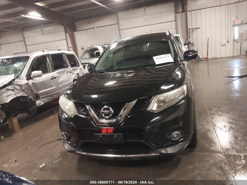 2014 Nissan Rogue Sl VIN: 5N1AT2MV9EC822584 Lot: 39685171