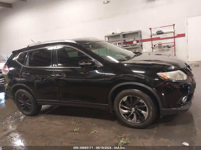2014 Nissan Rogue Sl VIN: 5N1AT2MV9EC822584 Lot: 39685171
