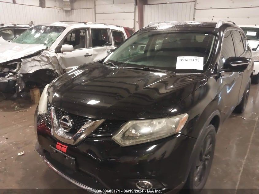 2014 Nissan Rogue Sl VIN: 5N1AT2MV9EC822584 Lot: 39685171